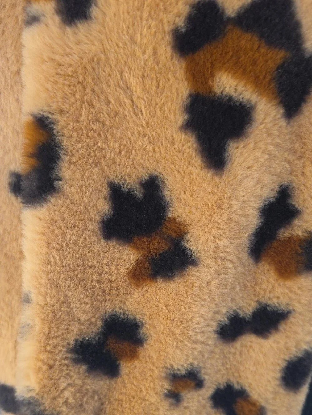 Cozy Chic Faux Fur Leopard Print Infinity Scarf
